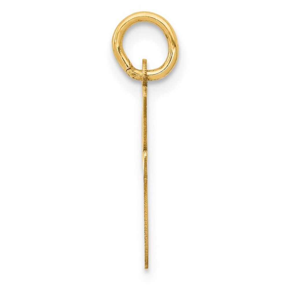 Kazi Luxury 14k Yellow Gold Medium Script Letter … - image 2